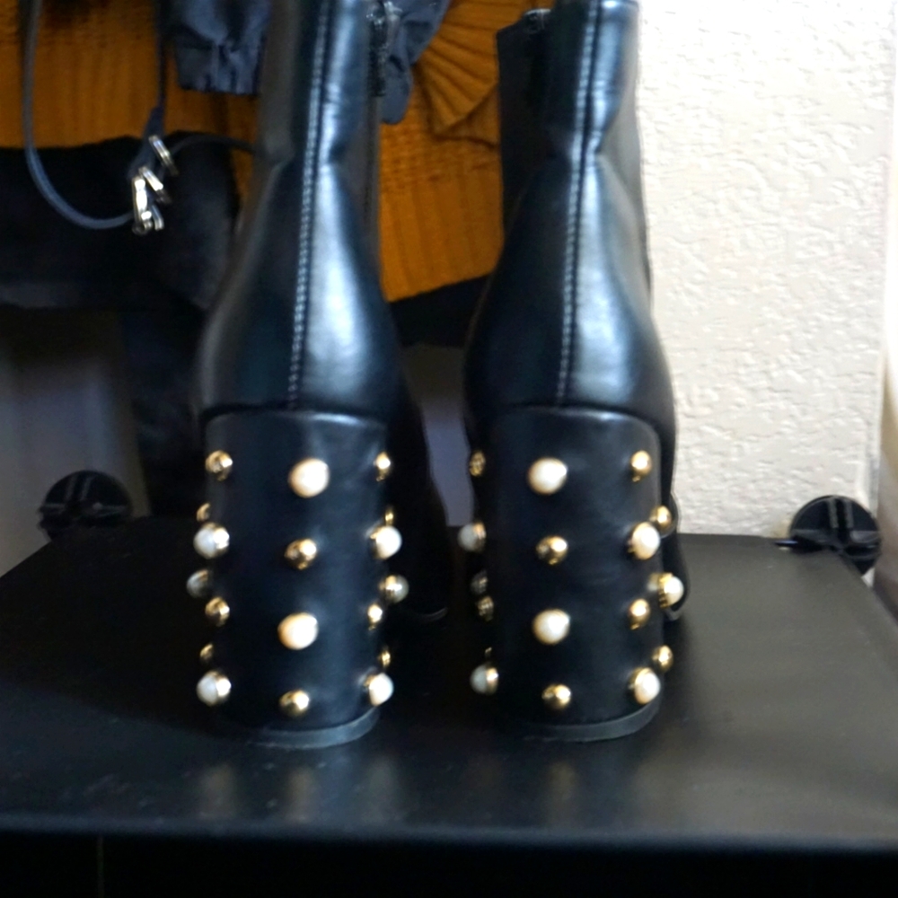 Studded booties